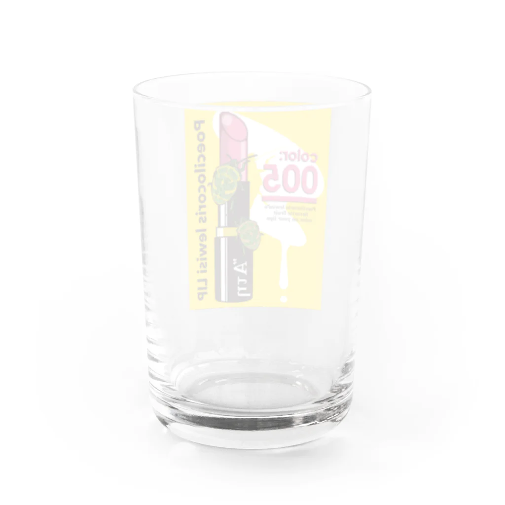 AteのAte(アーテー)アカスジキンカメムシLIP Water Glass :back