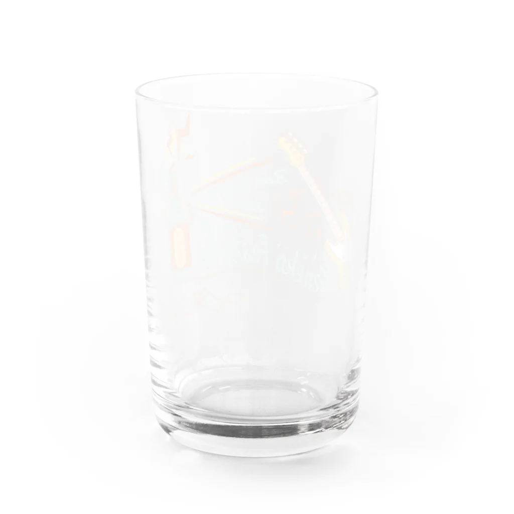 喫茶めろんのかねこフェスT Water Glass :back