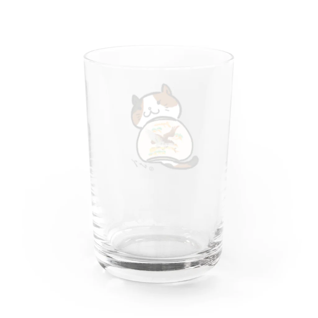 「ドブ板 スカニャン」公式ショップのスカニャン ミケ Water Glass :back