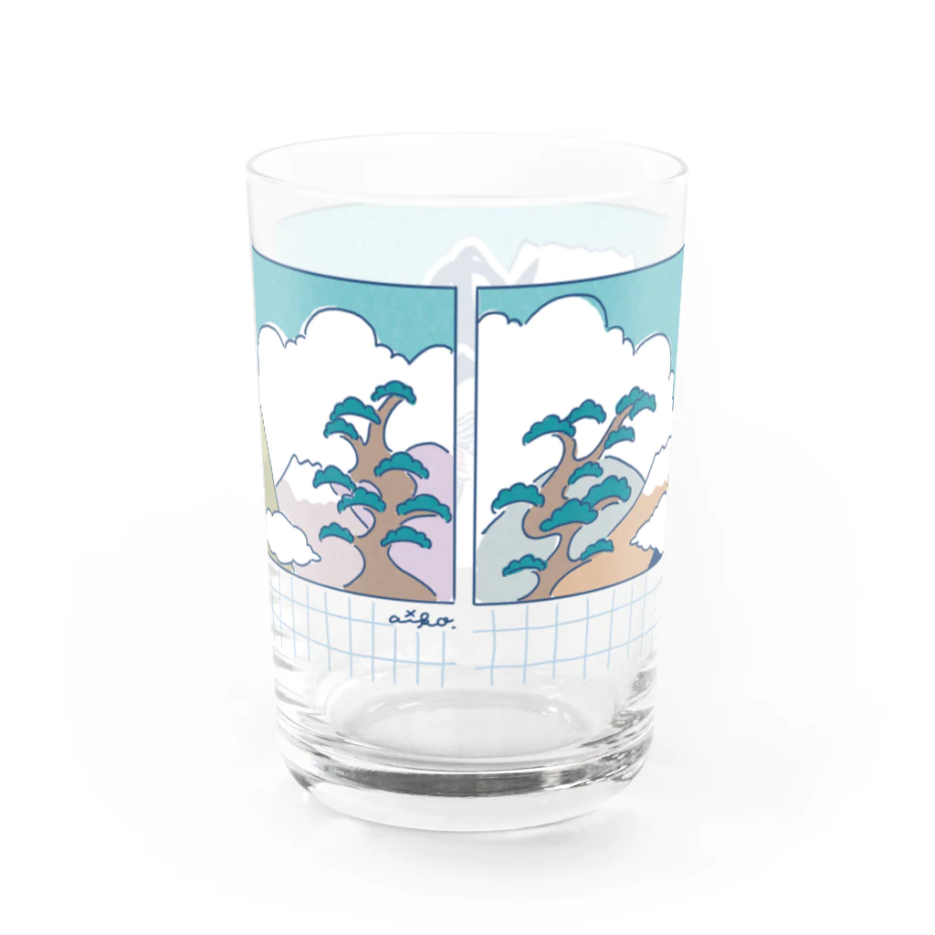 あい子の銭湯 Water Glass :back