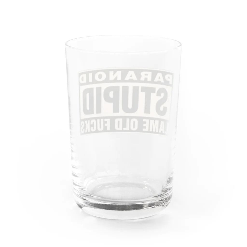 わ　た　な　べ　さ　んのコップ Water Glass :back