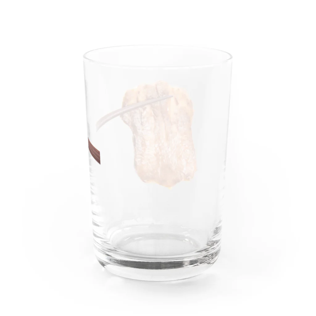 あべのお肉のグラス（焼き） Water Glass :back