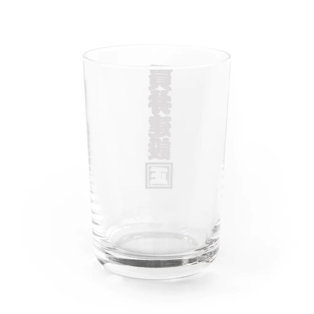 NUKUI KENSETSUの縦式グラス Water Glass :back