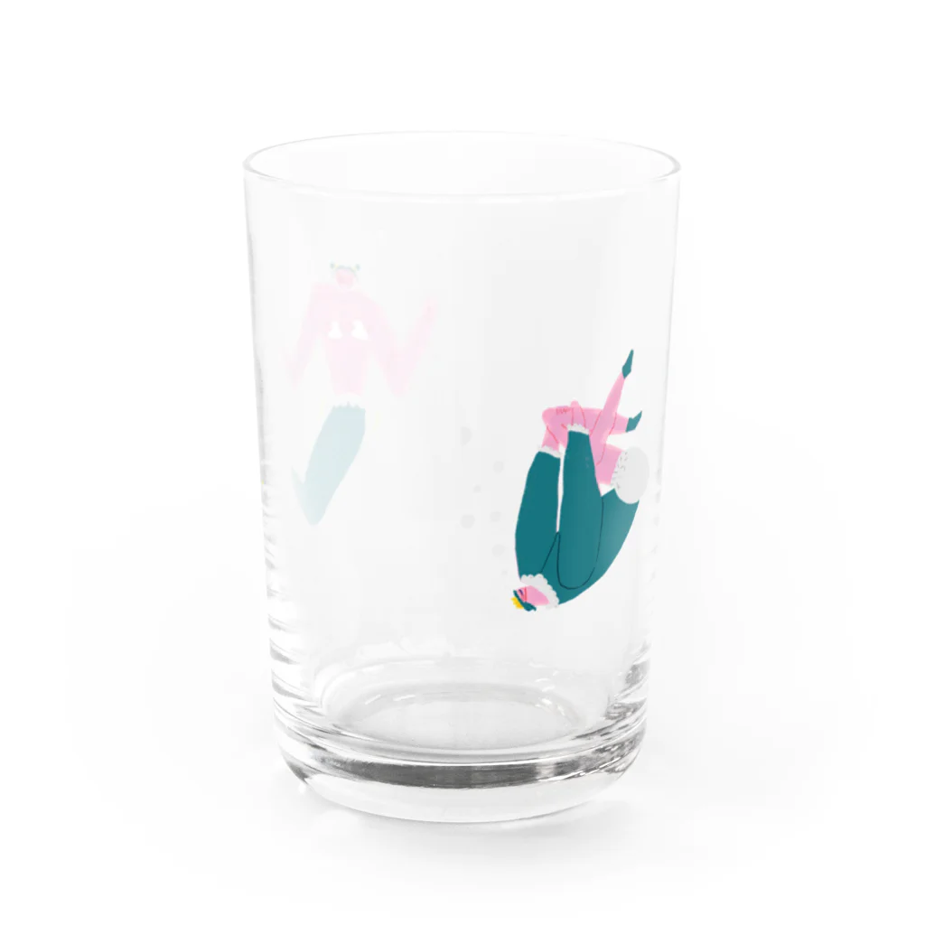 aki_ishibashiの人魚と王子 Water Glass :back