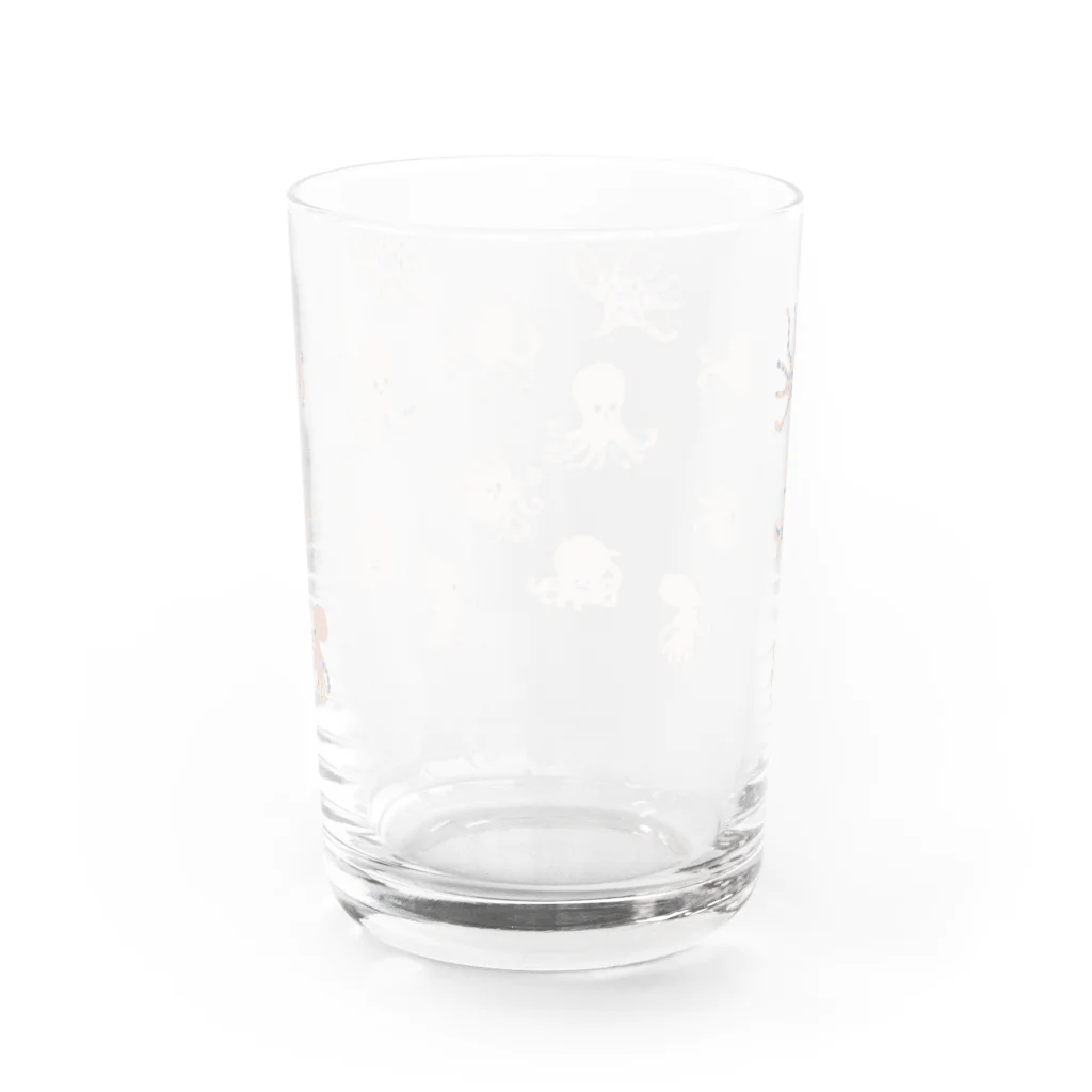 ももろ のタコ横 Water Glass :back