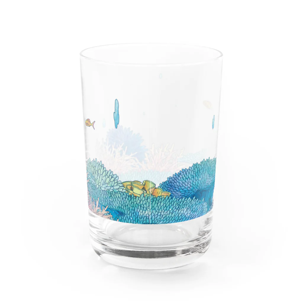 Acabane* Shopのcoralglass Water Glass :back