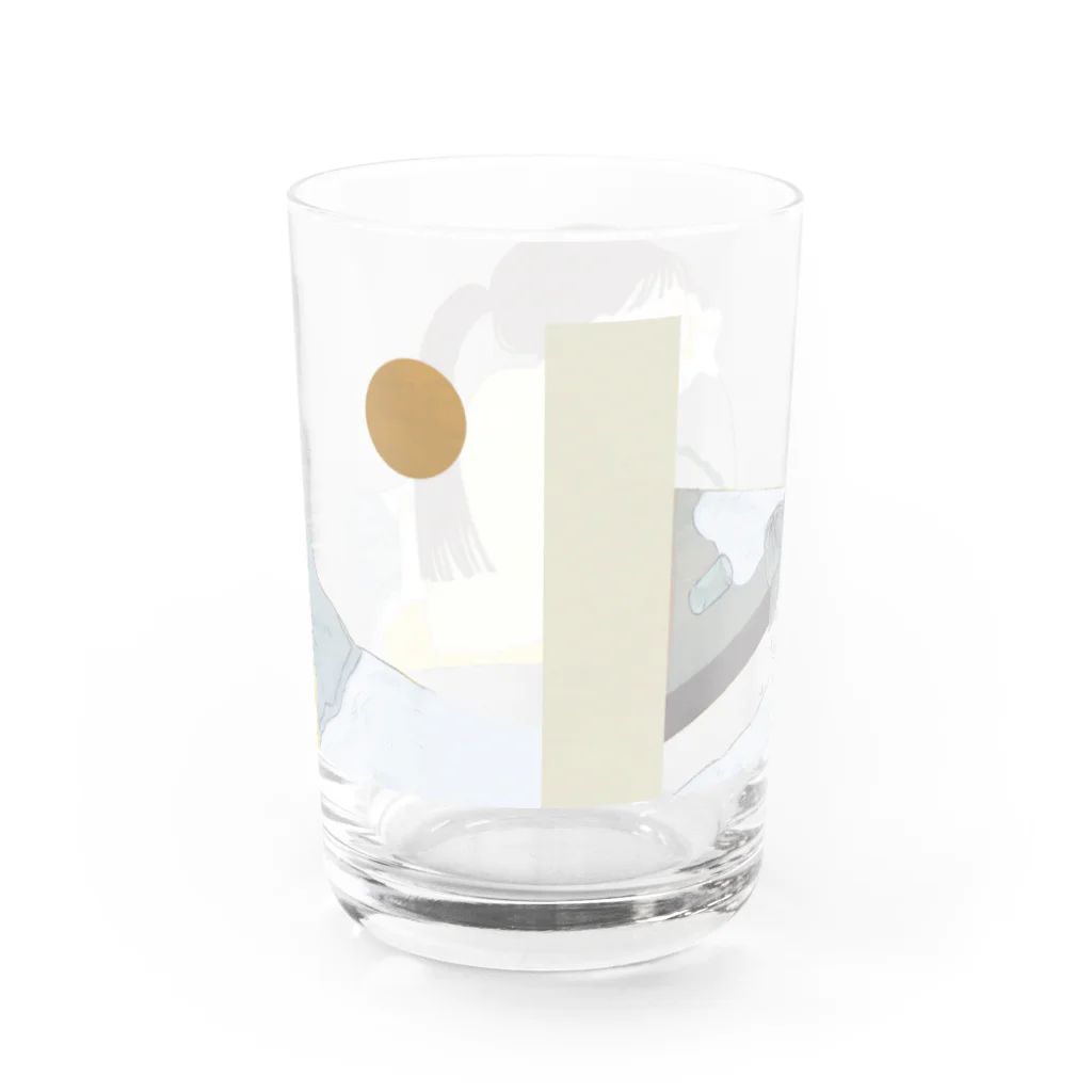 にしやま み〜たろうのきみがいうならそうなのだろう Water Glass :back