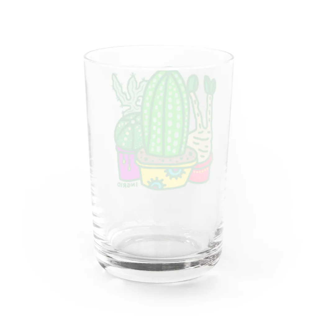 INGRIDのサボテン Water Glass :back