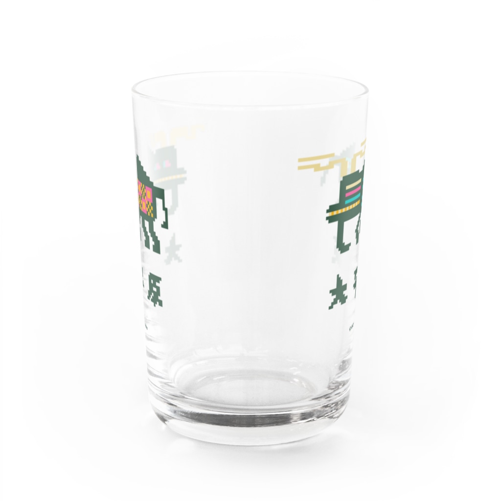 HattoriGraphics-Storeの大平原 Water Glass :back