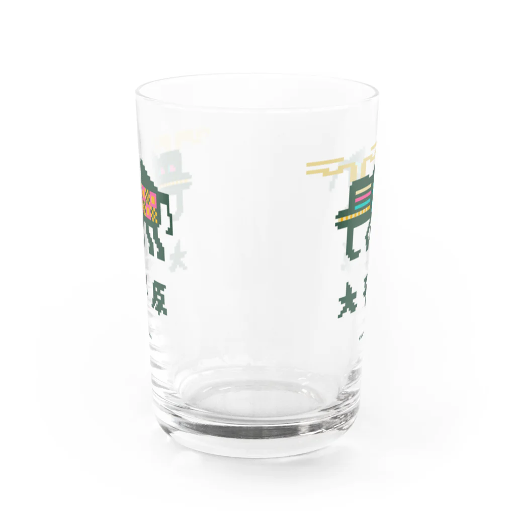 HattoriGraphics-Storeの大平原 Water Glass :back