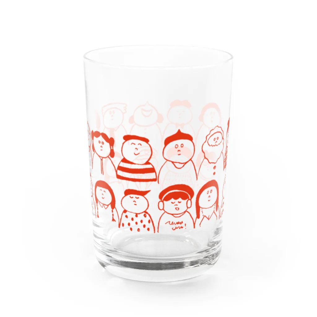 Zacchino!のいつも会う人またはどこかで会った人々 Water Glass :back