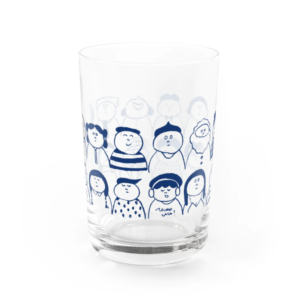 Zacchino!のいつも会う人またはどこかで会った人々 Water Glass :back