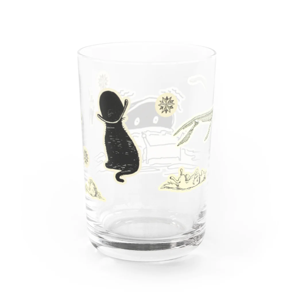 kkshowのこわい Water Glass :back