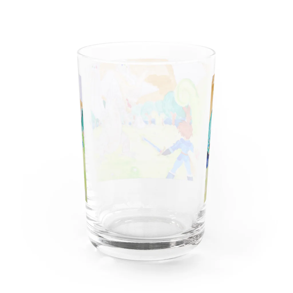 LIONの信仰的ショップの白竜との決戦 Water Glass :back