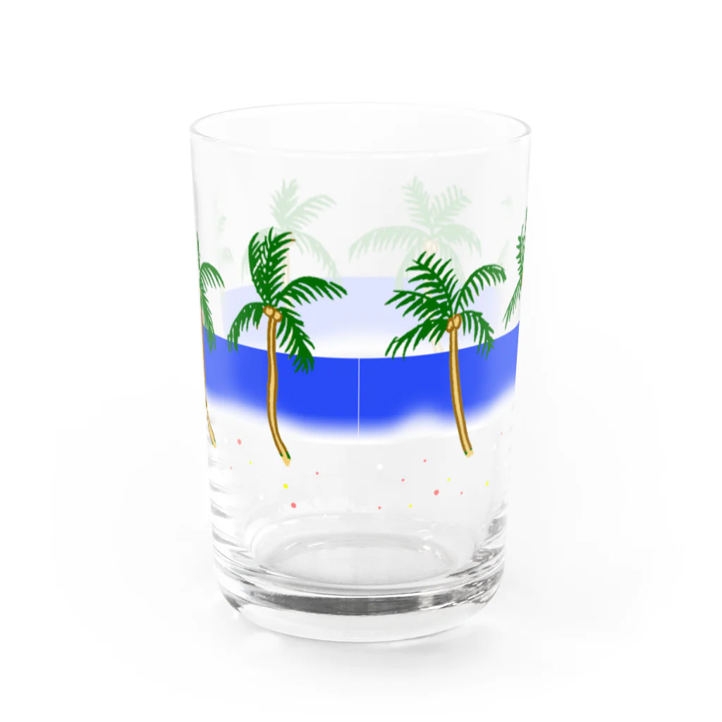 キクヤのあなたの入り江 Water Glass :back