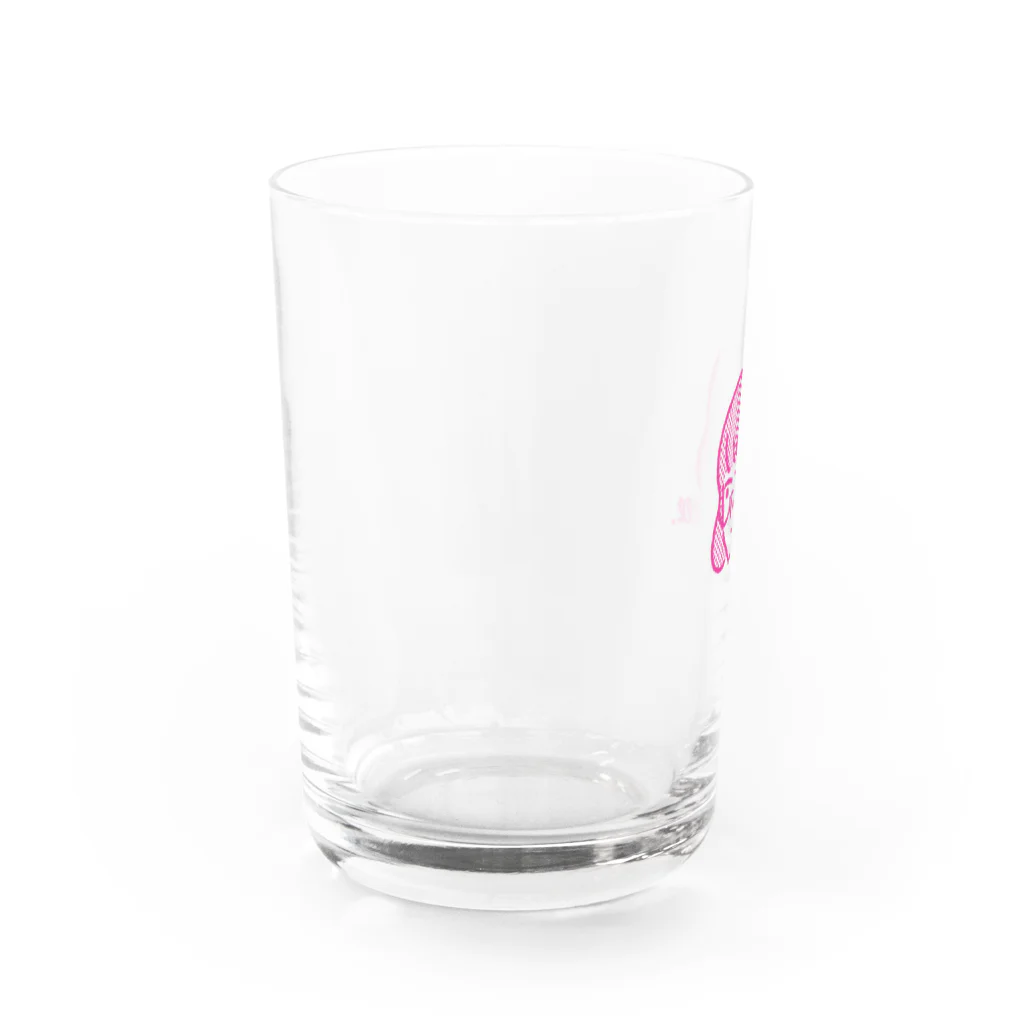 町田メロメのかわいいグラス１ Water Glass :back