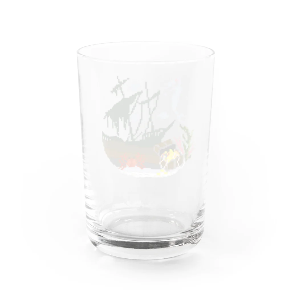 WEEKENDSTITCHの誰も知らない場所 Water Glass :back