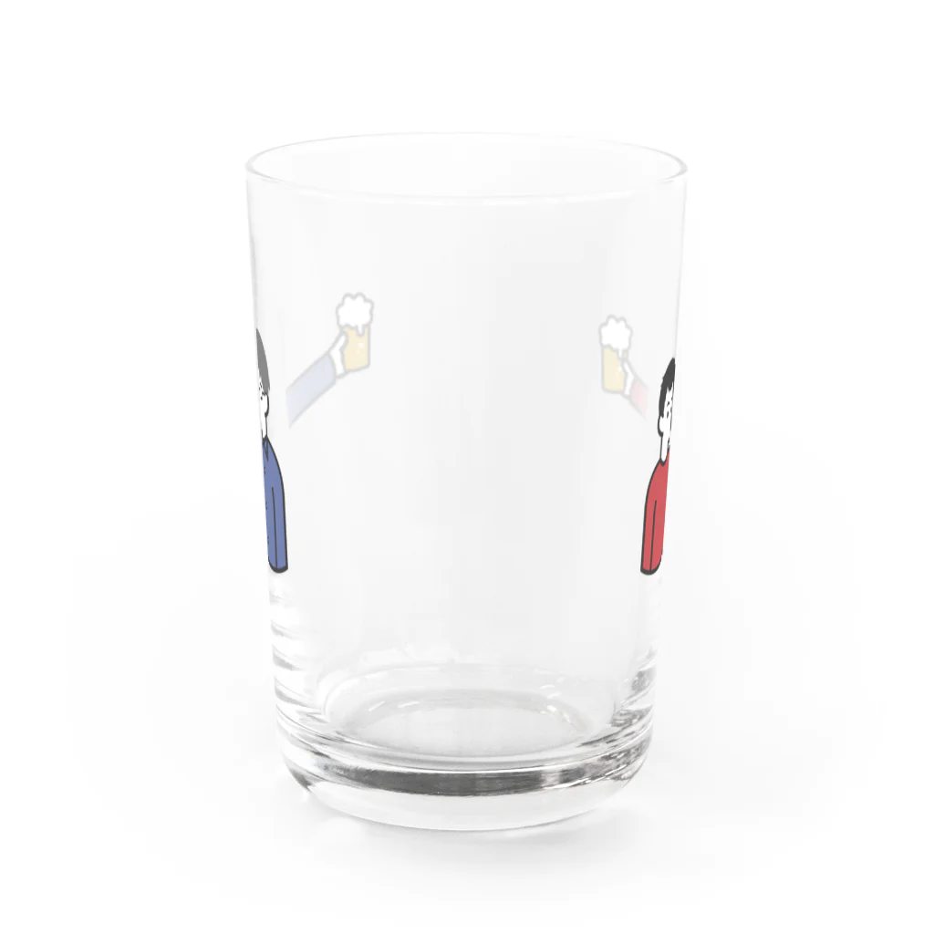 kikkake. goodsのbeer lover Water Glass :back