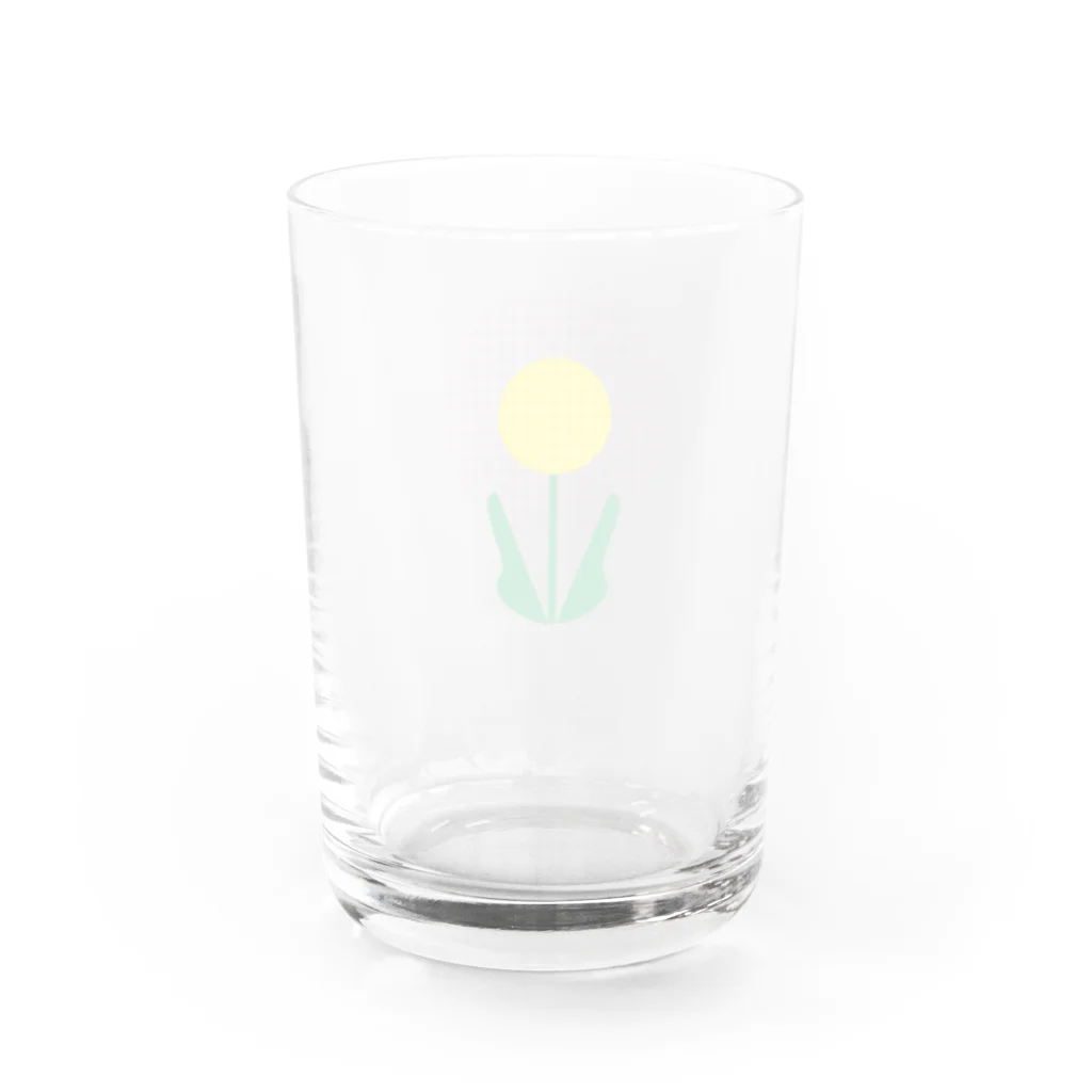 pazooのFlower06 Water Glass :back