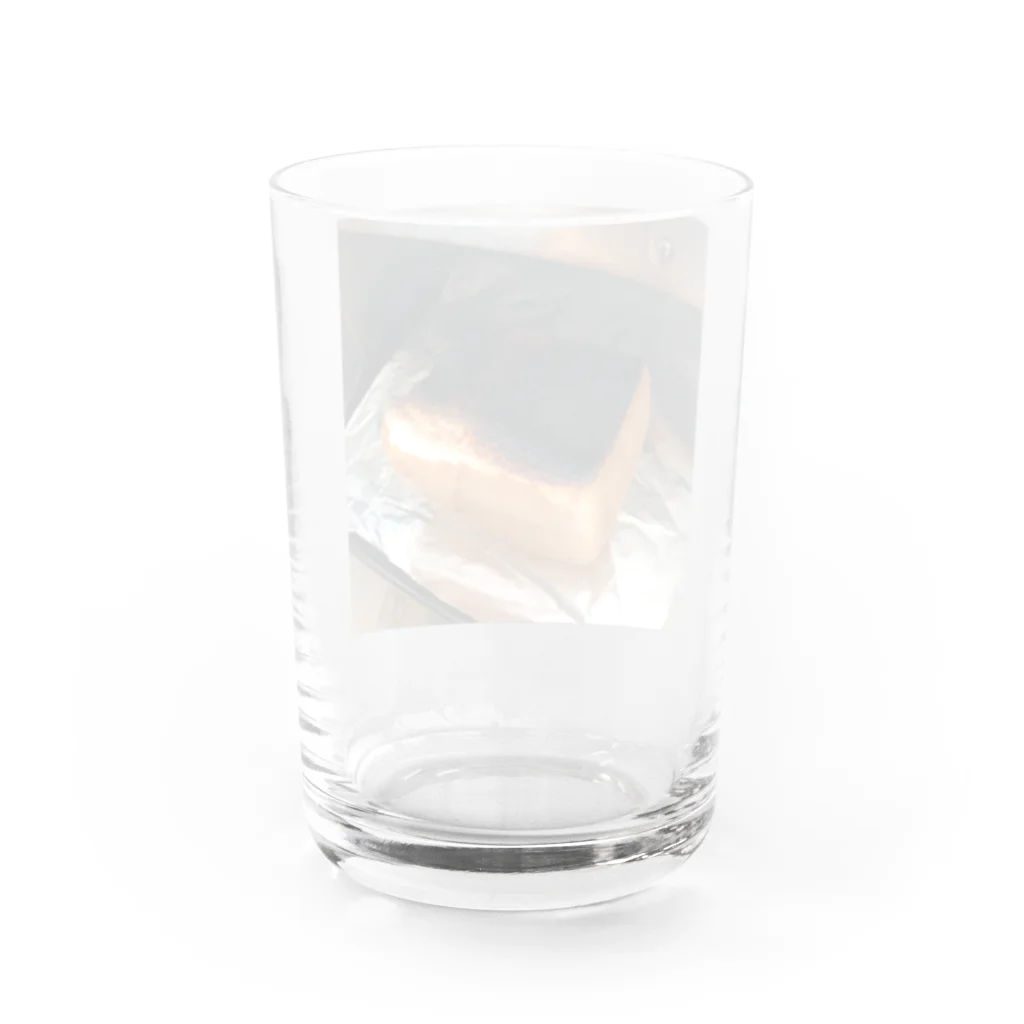 o_omeganeo_oの焦げパン Water Glass :back