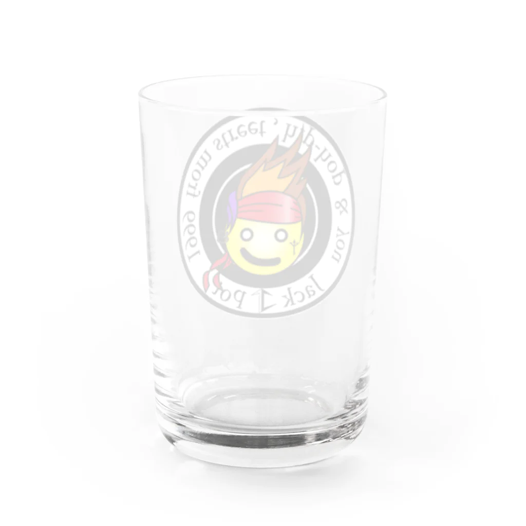 Jp_streetのジャックポット「Jack pot」 Water Glass :back