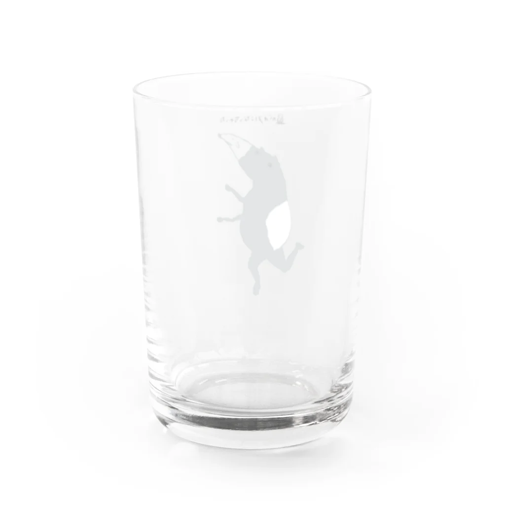 結崎 剛の鼻がイヌになっちゃった Water Glass :back