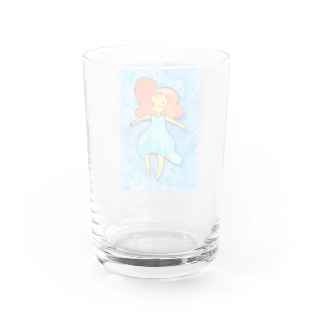 ぷいこのおみせのみなもちゃん。 Water Glass :back