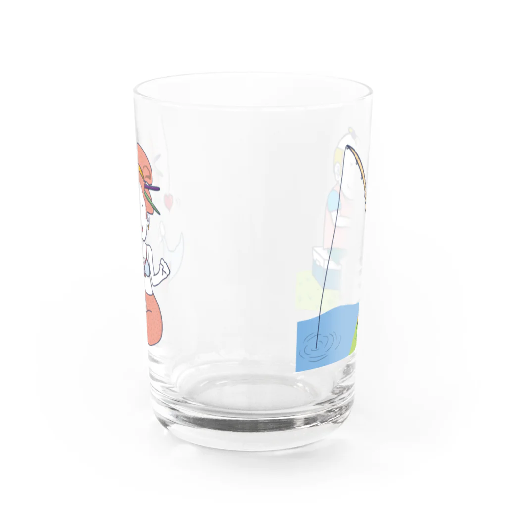 Oedo CollectionのFisher & Mermaid／グラス Water Glass :back