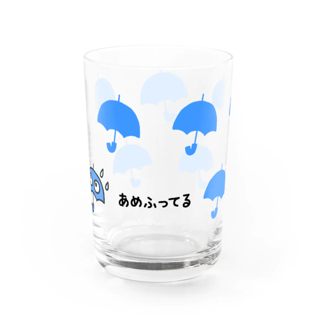 伊井かなのグッズのかさ（文字付き） Water Glass :back