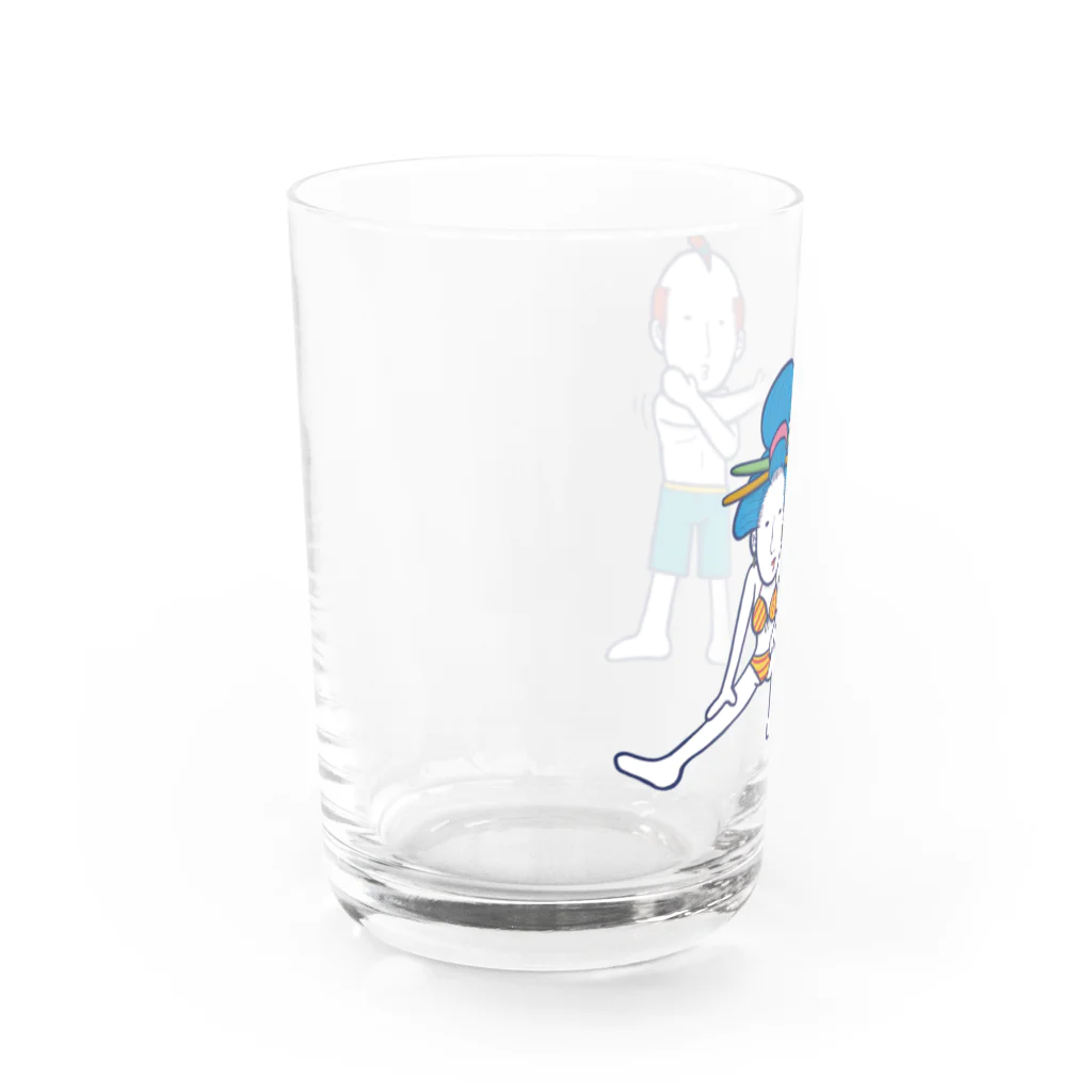 Oedo CollectionのWarming up!／グラス Water Glass :back