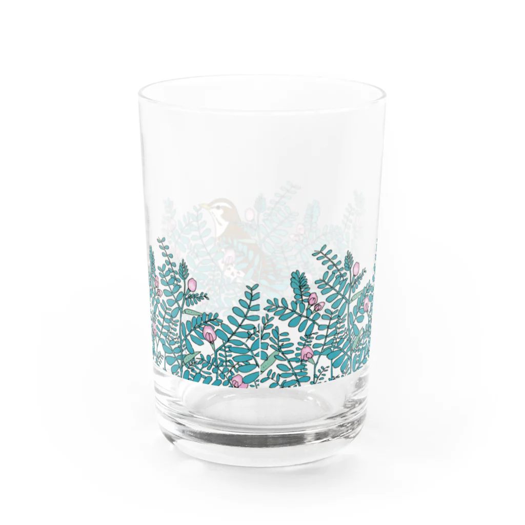 piro piro piccoloのtsugumin karasuend Water Glass :back