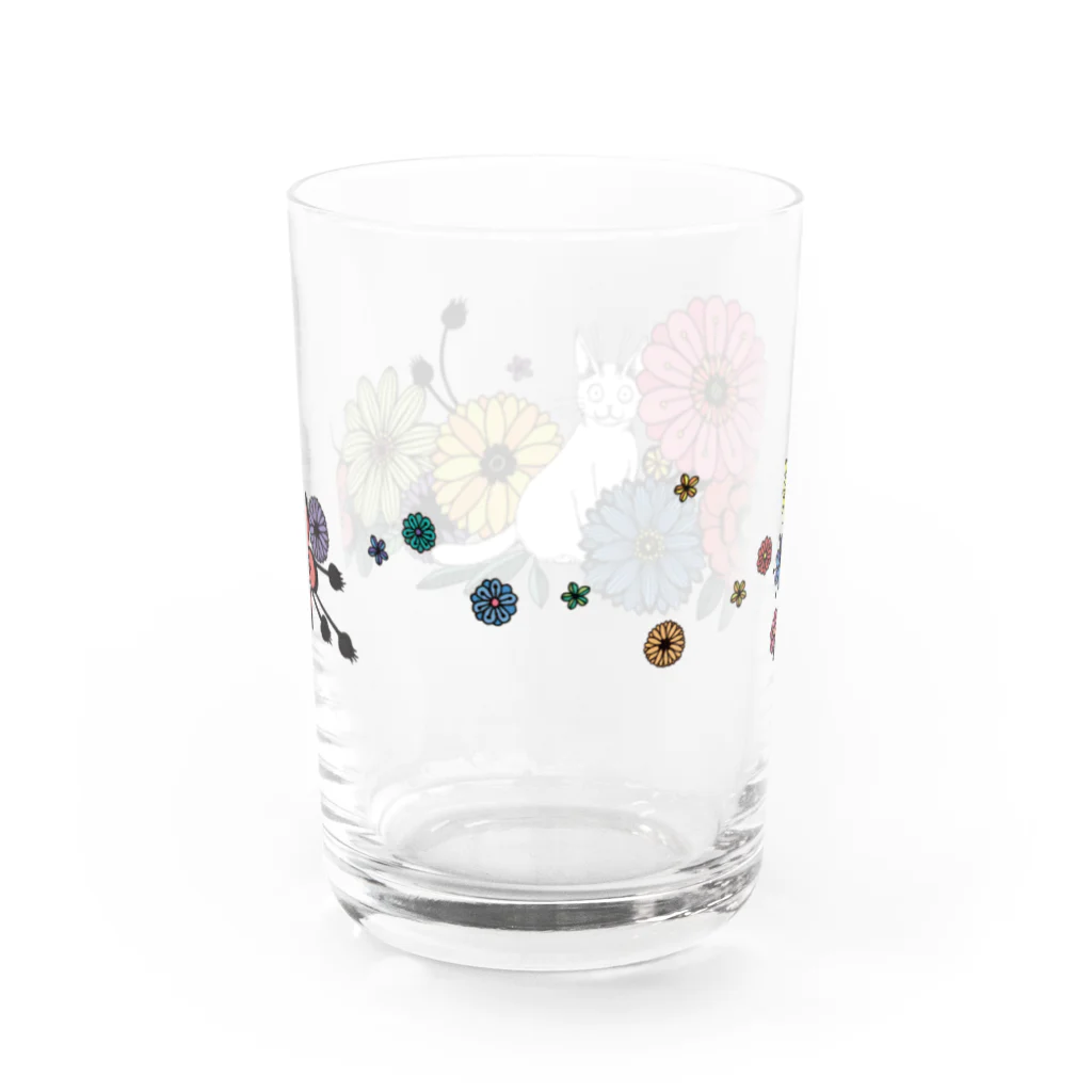 PygmyCat　suzuri店のPygmyCatグラス Water Glass :back