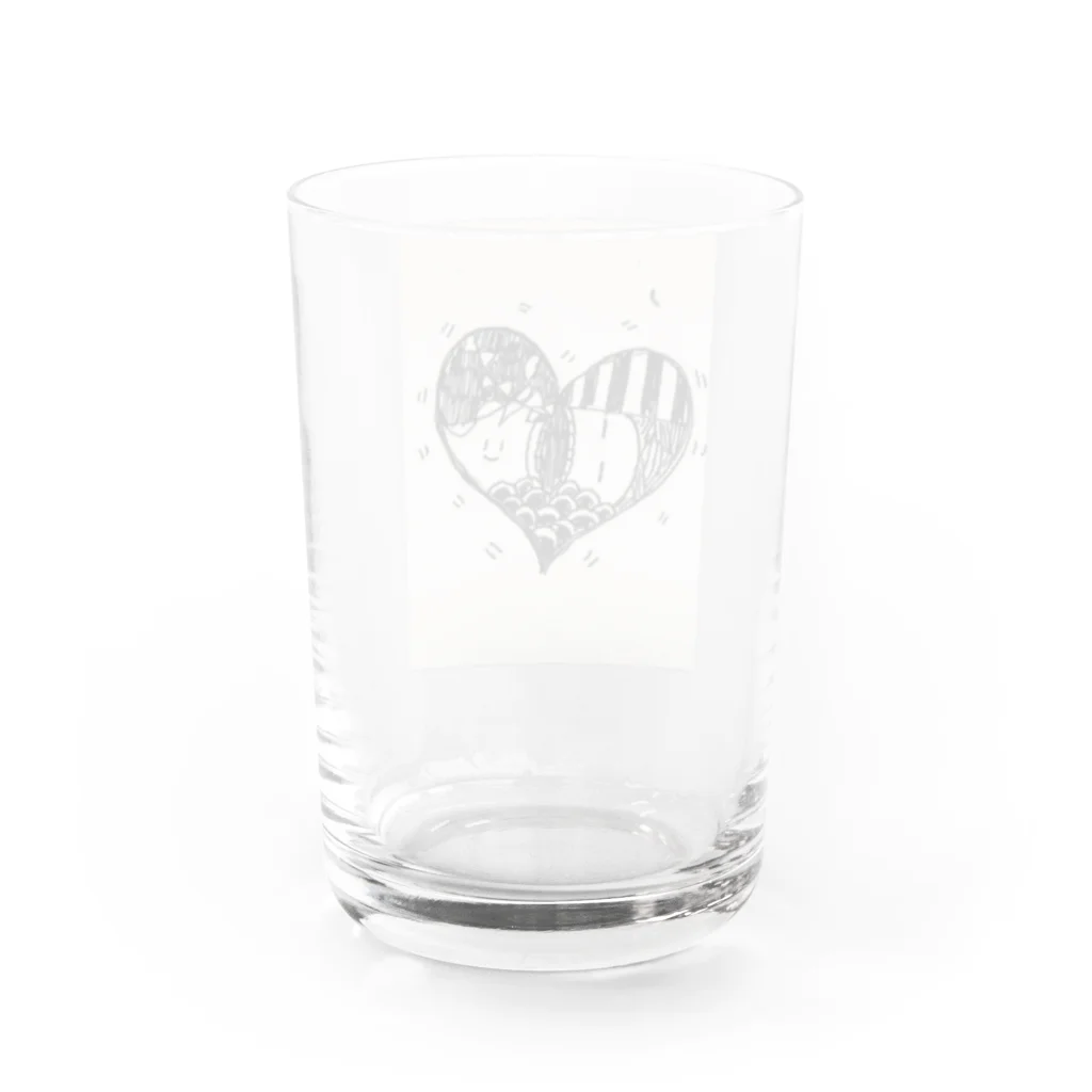 桑名 麒麟の心の心臓 Water Glass :back