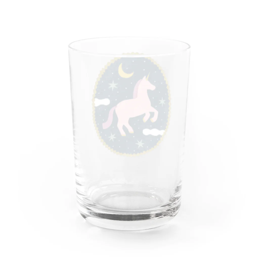 今野志保 ・ Shiho Konnoのユニコーン Water Glass :back