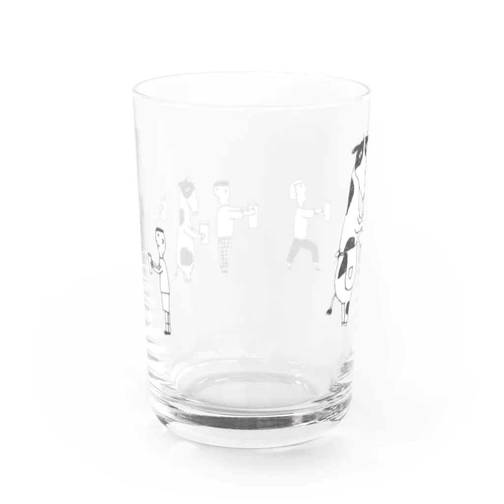 室井雑貨屋の牛乳専用 Water Glass :back