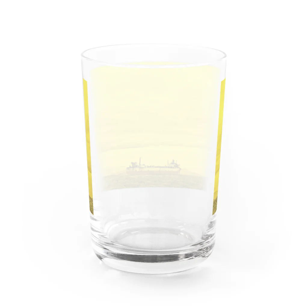 FahrenheitのSHIP yellow Water Glass :back