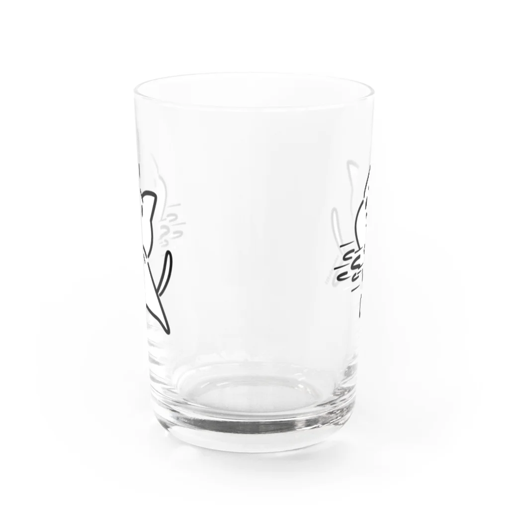 nekoneko325のねこパンチ Water Glass :back