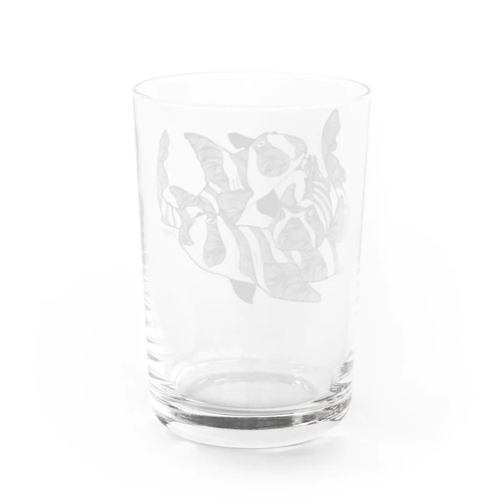 繁田穂波のネコザメ Water Glass :back