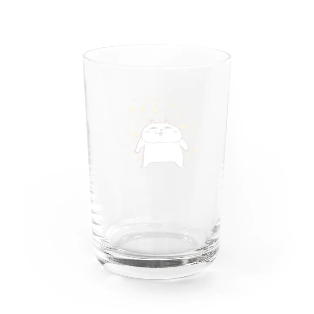 ねこのにやにゃ Water Glass :back