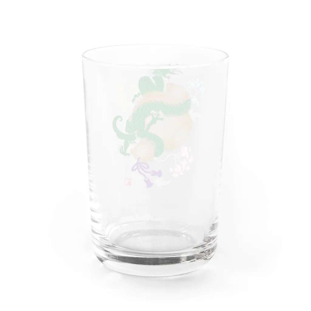 Shinichi Ioriの小槌の福龍Ａ Water Glass :back