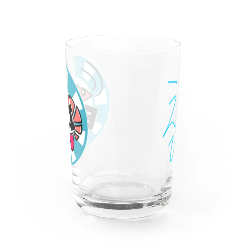 えびてんのえびてんグラス Water Glass :back