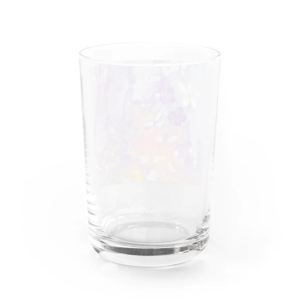 St.SKの日本画 撫子 Water Glass :back