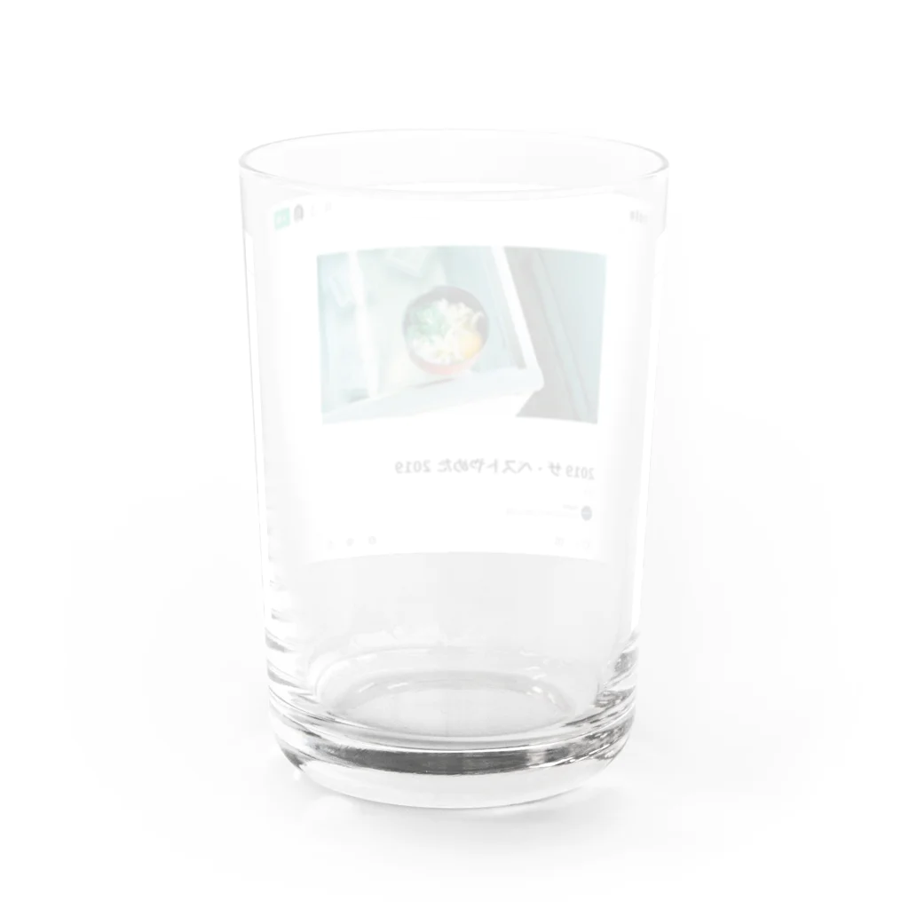 taizoooの2019 ザ・ベストやめた 2019｜Huddle｜note Water Glass :back