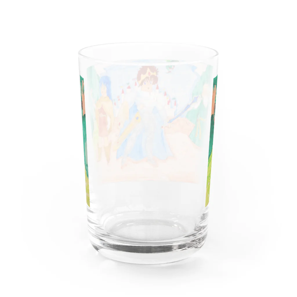 LIONの信仰的ショップの旅立ち Water Glass :back