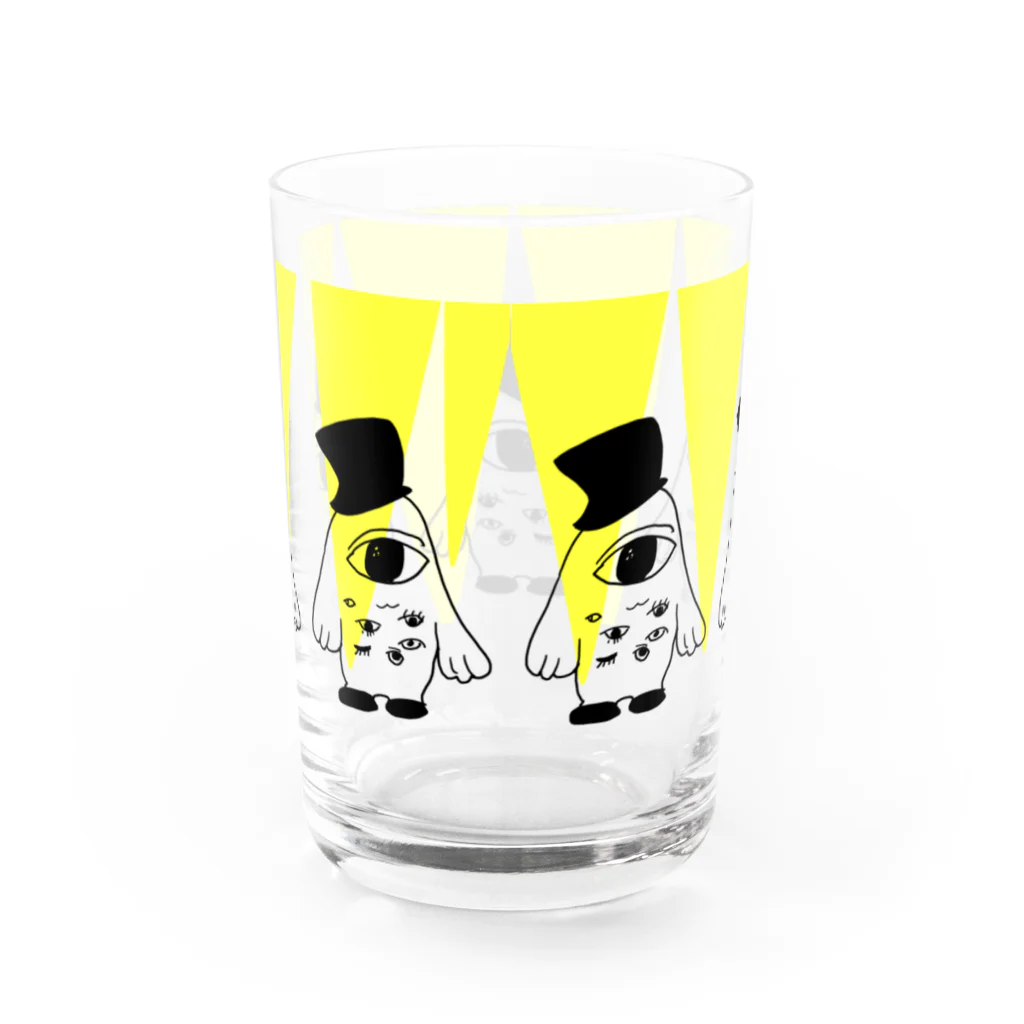 SELECTSHOP MTIのひゃくめちゃん-カラー Water Glass :back