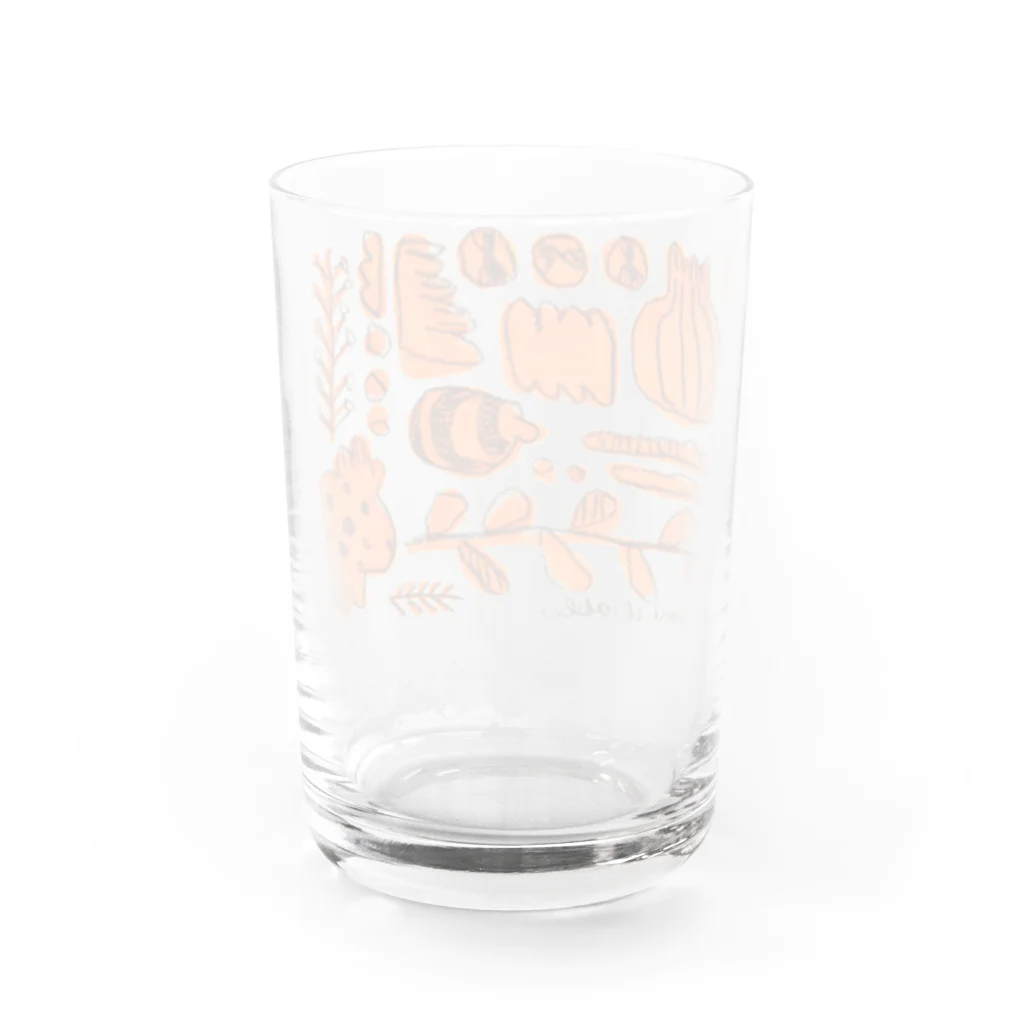 ウラベメグミの木の実 Water Glass :back