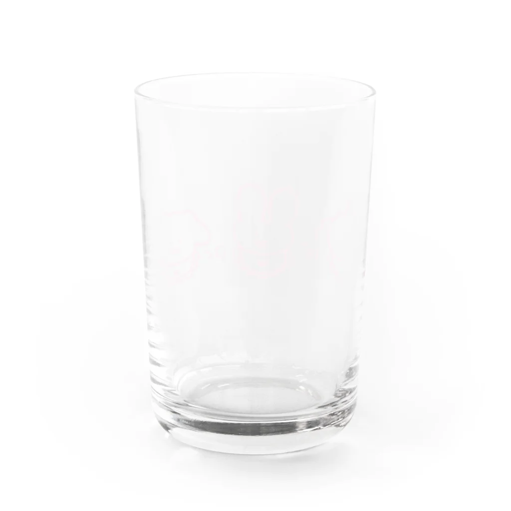 ゆるぽんわーるどのすりぃばぶ Water Glass :back