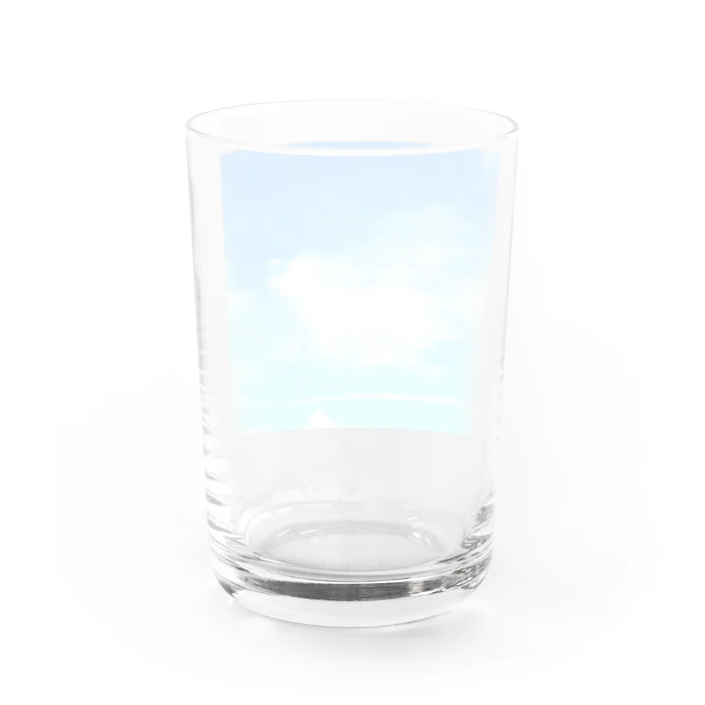 錆猫の館の空翔ける天使 Water Glass :back