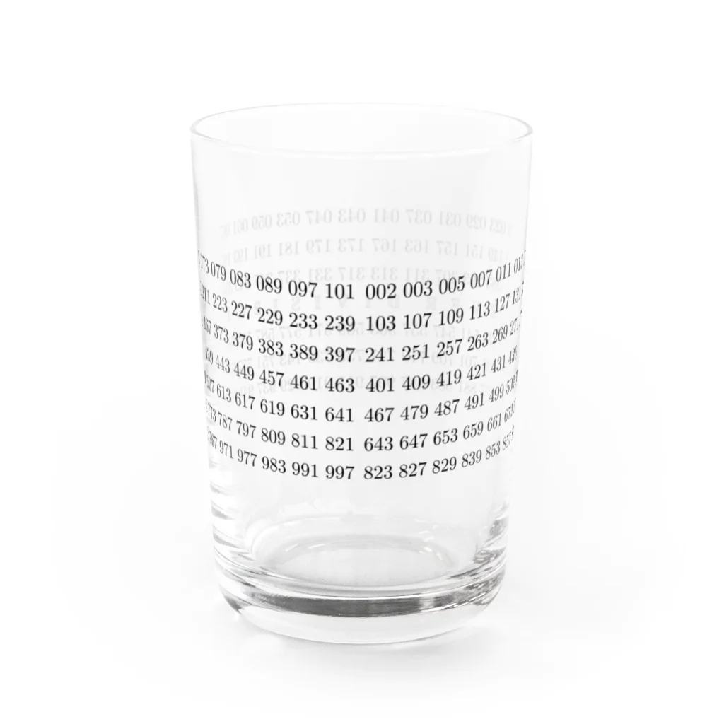 ζWalker/Shiunの割れない素数 Water Glass :back