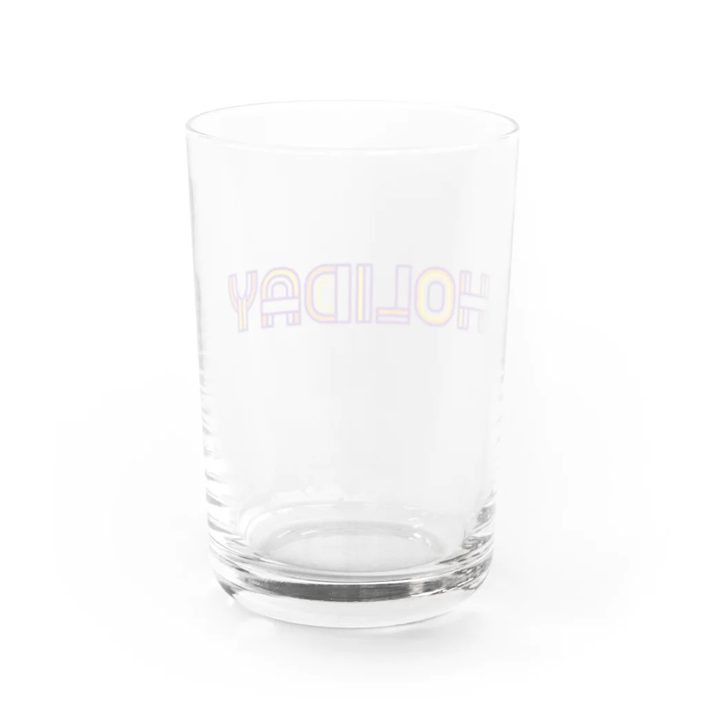 elic0514のHOLIDAY Water Glass :back